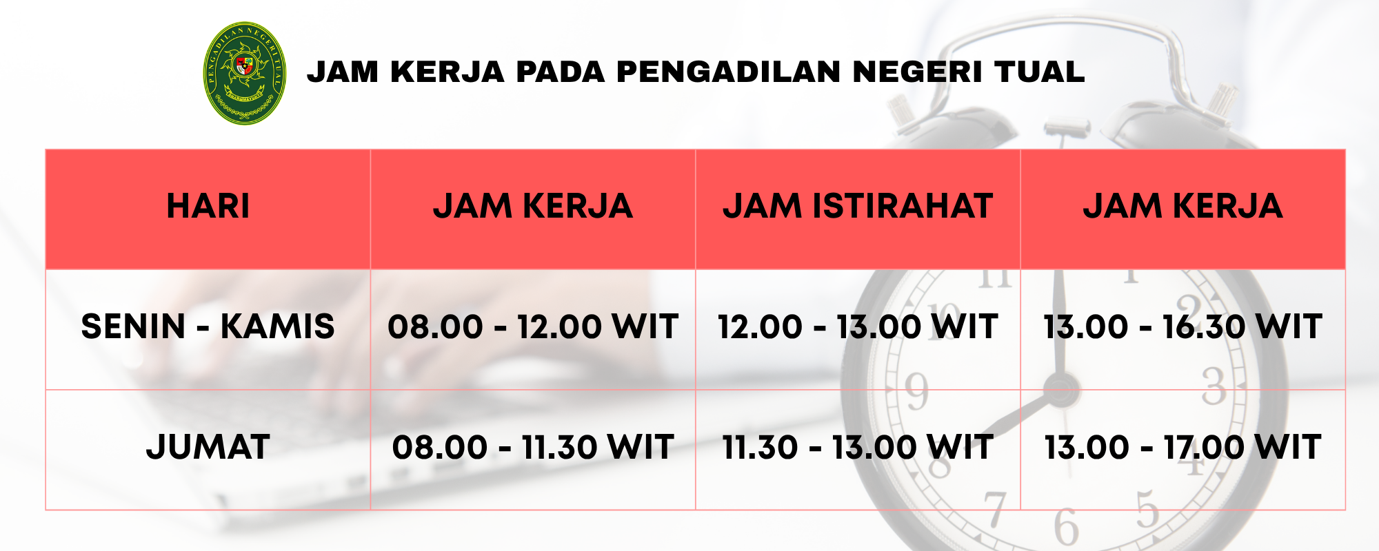 JAM KERJA