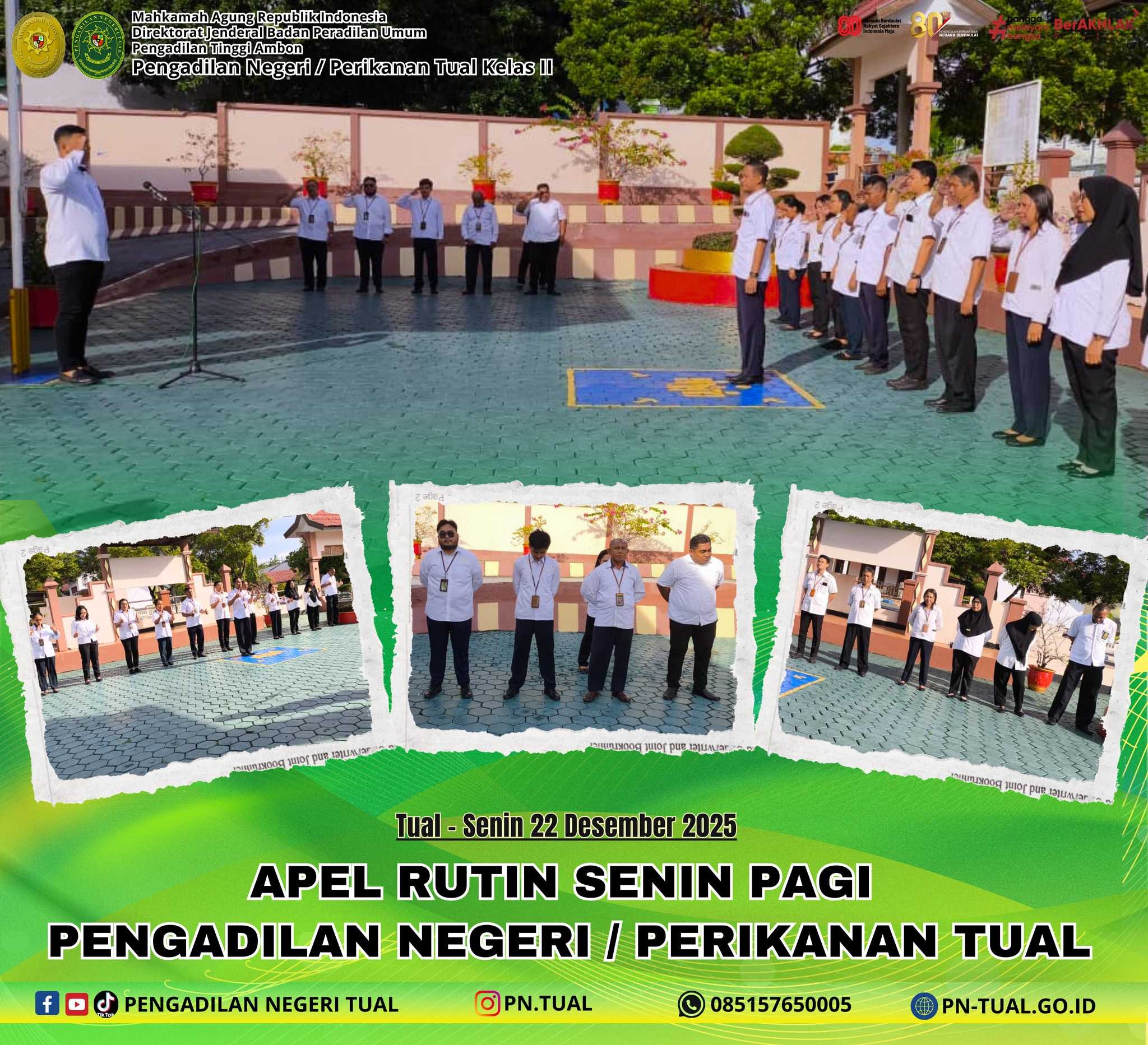 Apel Rutin Senin Pagi 22 Desember 2025 11zon