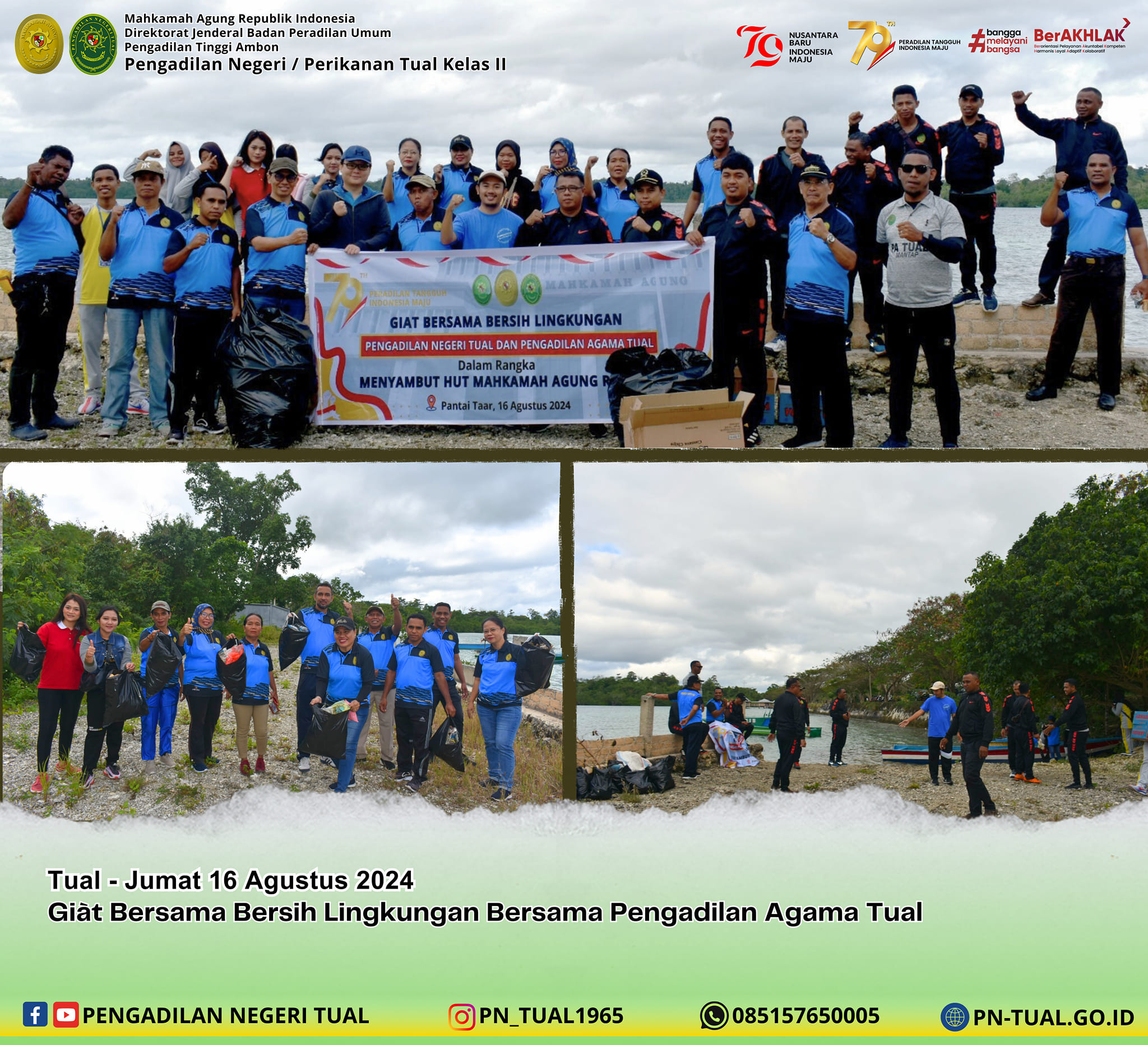 Giat Bersama Bersih Lingkungan PNPA 1