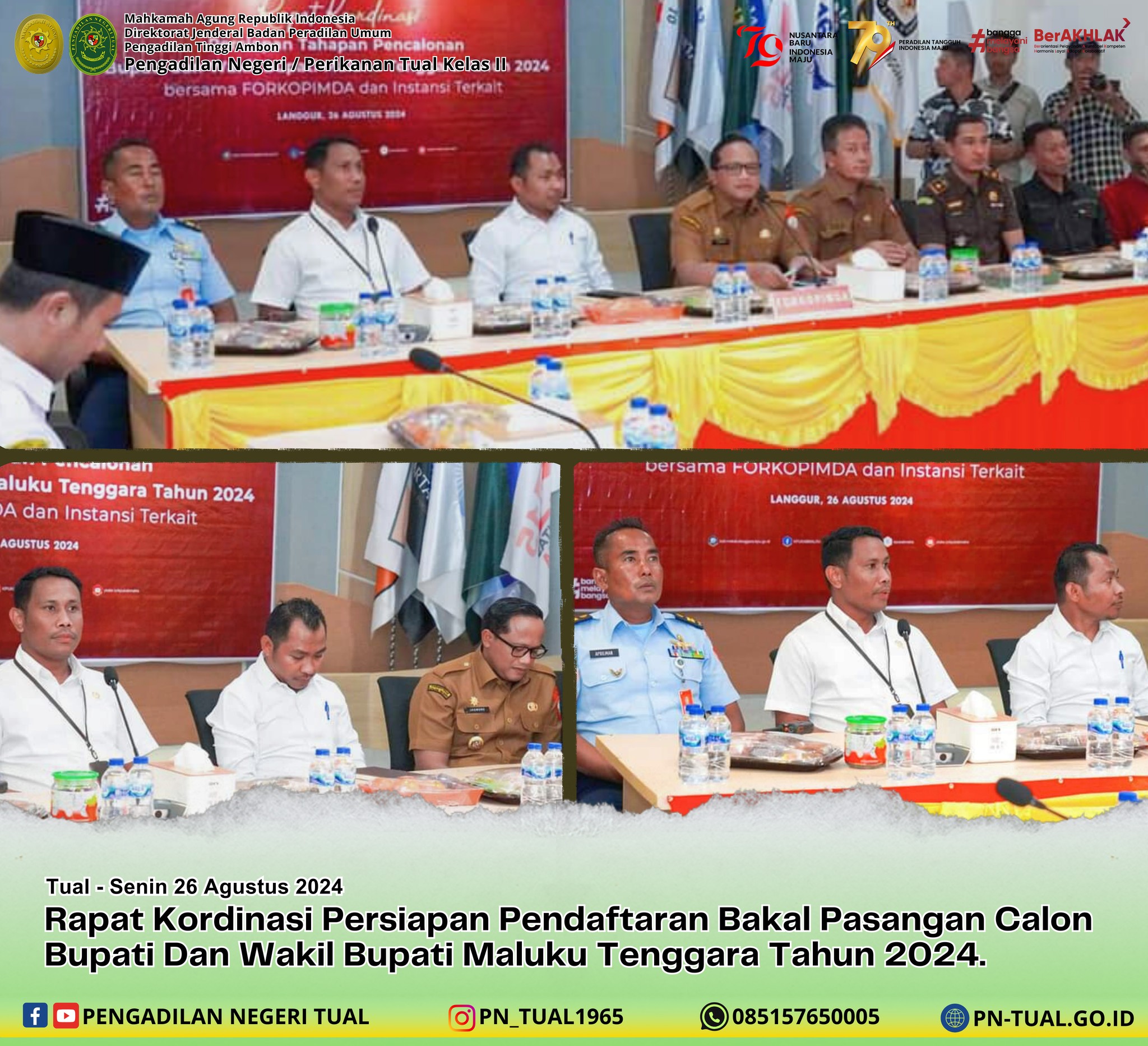 koordinasi daftar pilkada malra 24