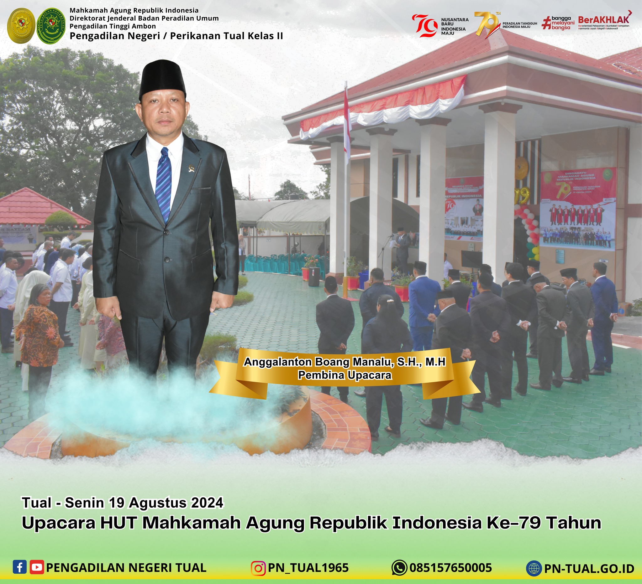 upacara hut ma 791