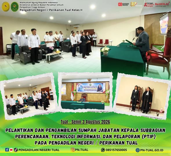 lantik kasub PTIP