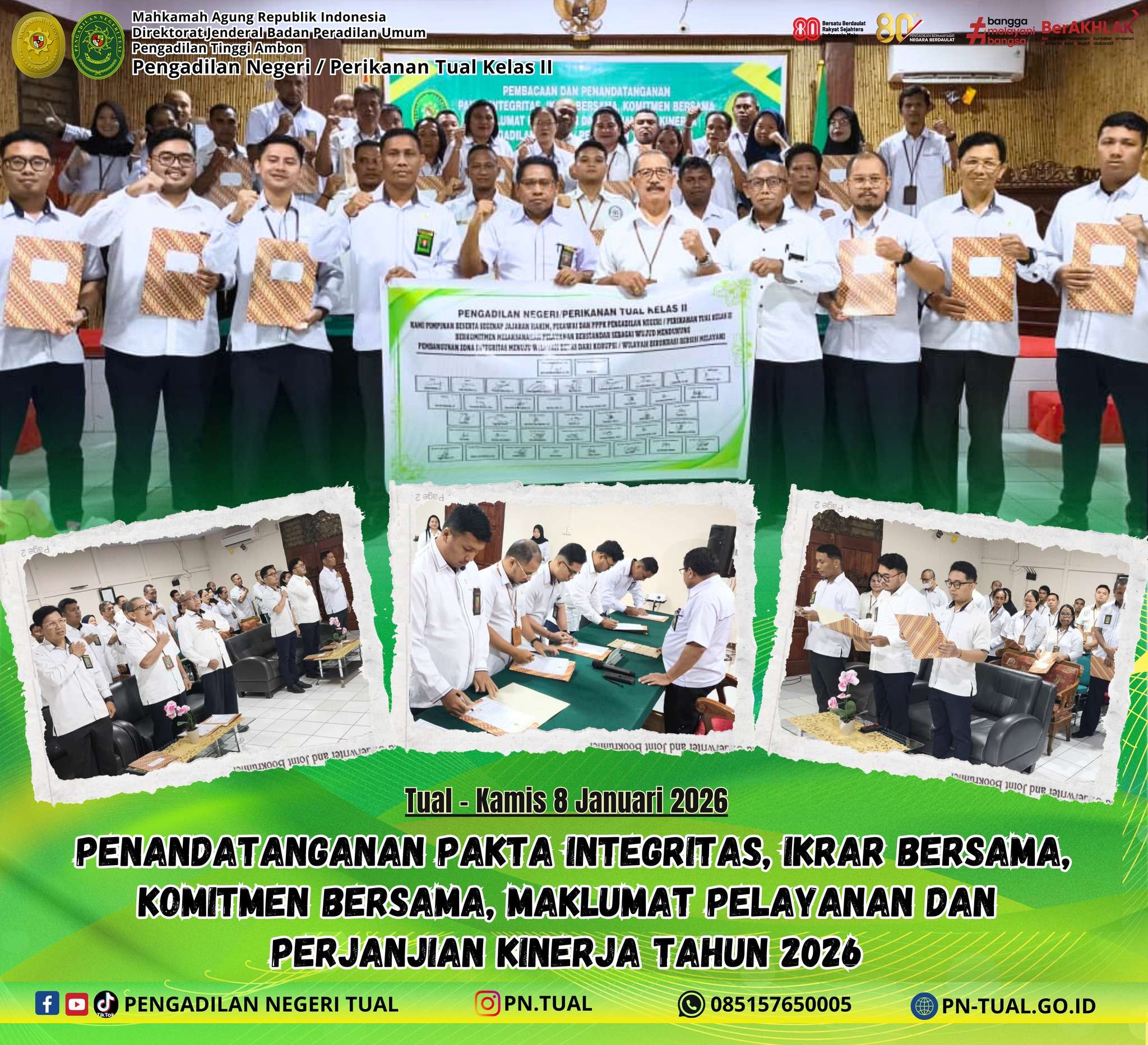 Penandatanganan Pakta Integritas 11zon