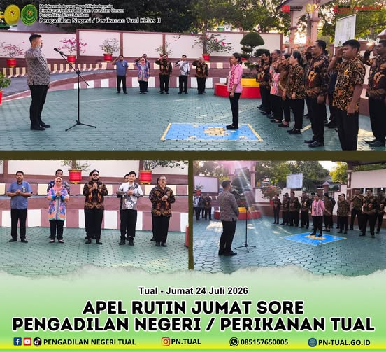 apel rutin setiap Jumat sore
