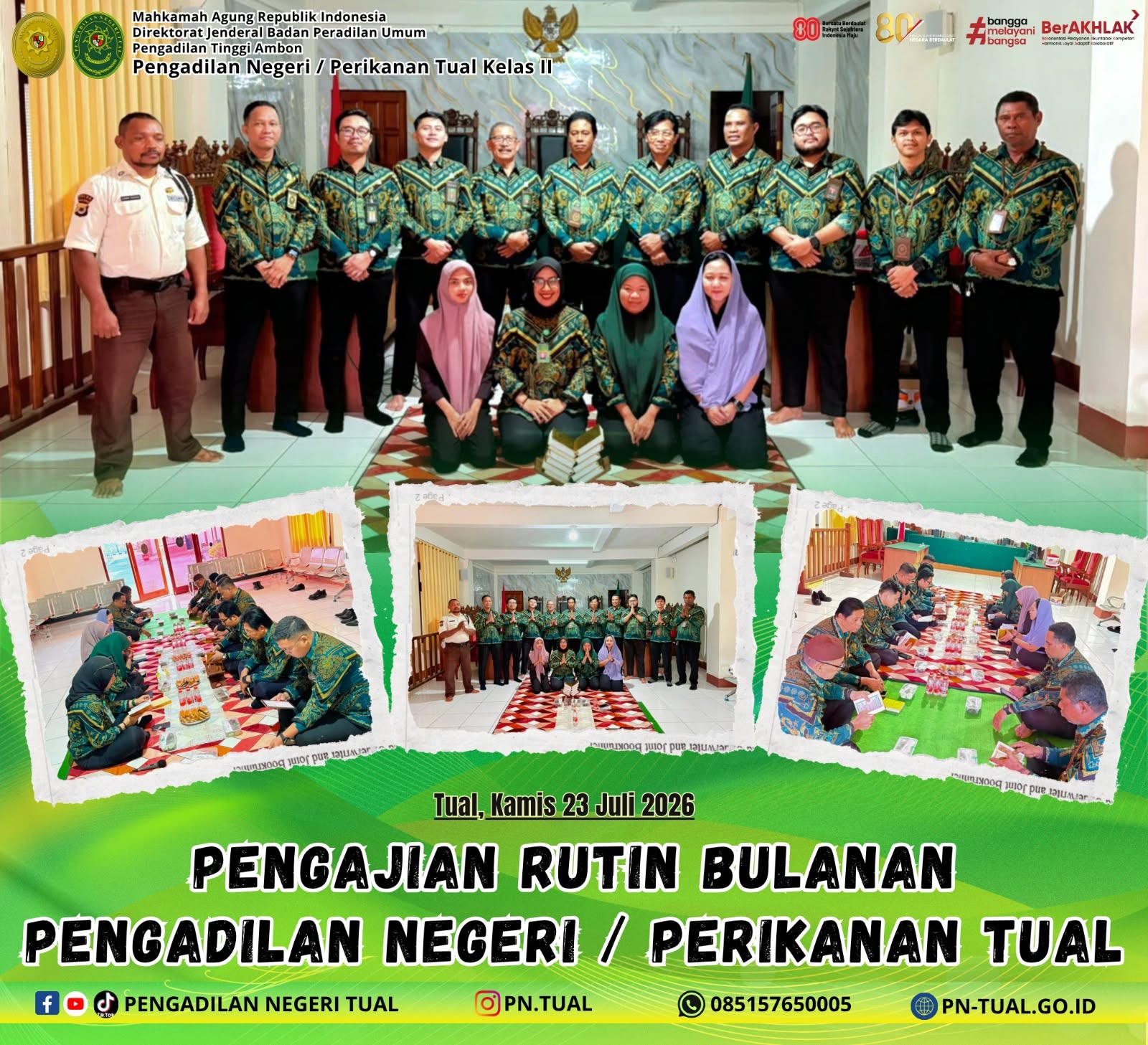 pengajian rutin
