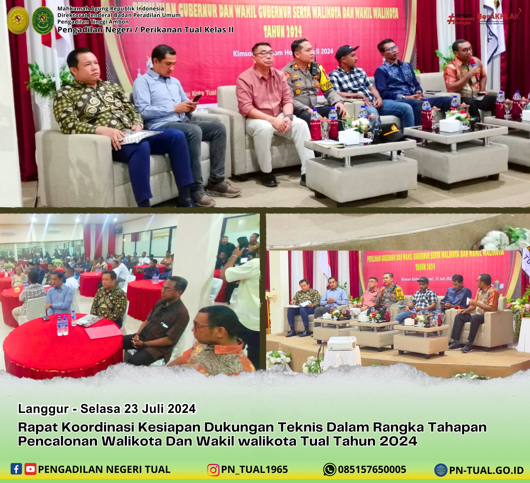rapat kpu kota 23