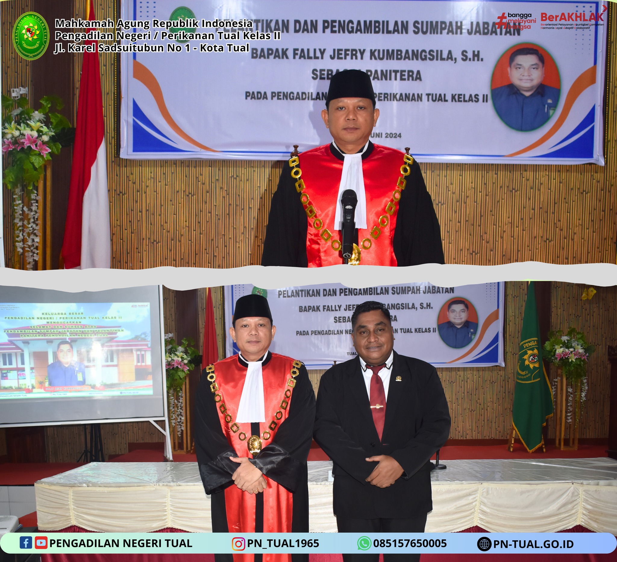 lantik panitera fally 1